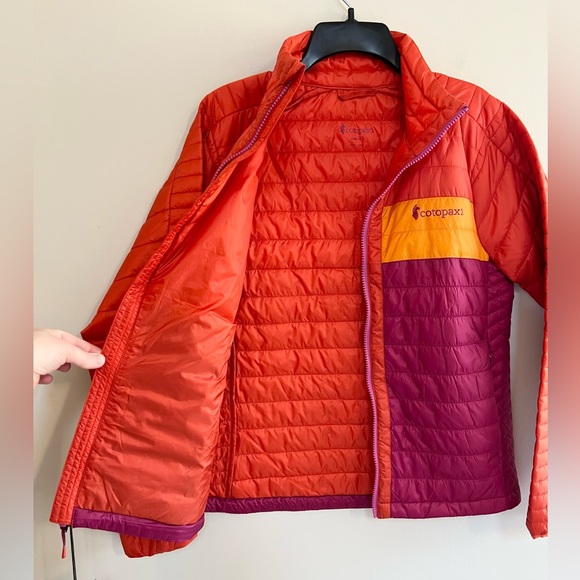 Cotopaxi NWT Women's Capa Insulated Jacket in Canyon/Raspberry, size S - Picture 7 of 15